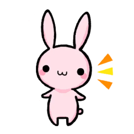 imagen de kavai, conejo kawai, imagen de kavai, bunny boceto, patrón de conejo lindo