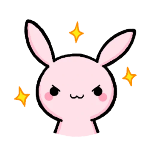 kawai, kavai's picture, kavai's picture, sticking rabbit is cute