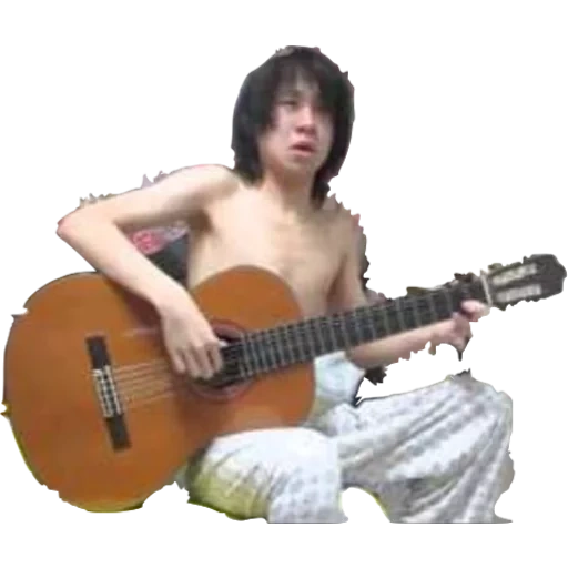 gli asiatici, per il chitarrista, shirley lynn, suonare la chitarra, suonare la chitarra