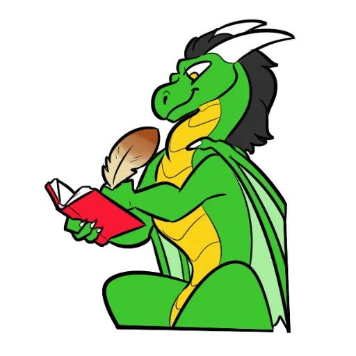 dragón de serpiente, dragón de dibujos animados, dragón feliz, tultre run turtle, dragón verde de dibujos animados