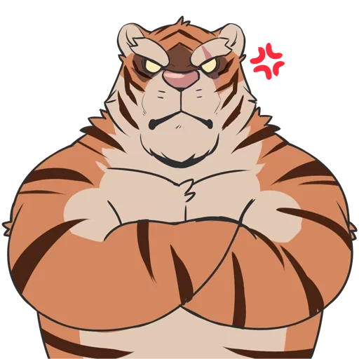 tigre, anime, desenho de tigre, menino tigre, caráter tigre