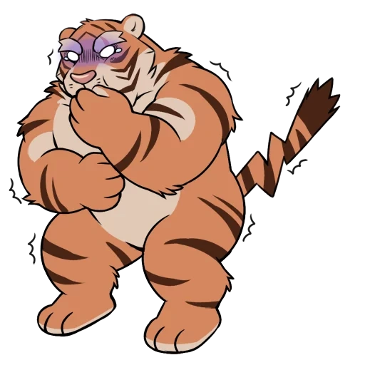 tiger, animation, tiger stripes, tiger boy, tiger character
