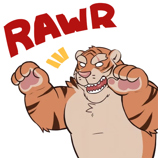 tiger, tiger stripes, tiger character, tiger cartoon, friehoo reference