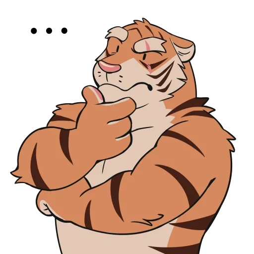 o tigre é fofo, tiger sherkhan, menino tigre, caráter tigre, tiger de desenho animado