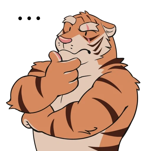 tigers are cute, tiger scherkhan, tiger boy, tiger character, cartoon tiger