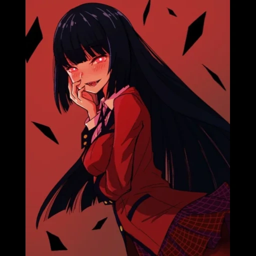 anime crazy excitement, crazy excitement yumoko, anime crazy excitement yumeko, crazy excitement yumeko jabs, anime crazy excitement yumeko jabs