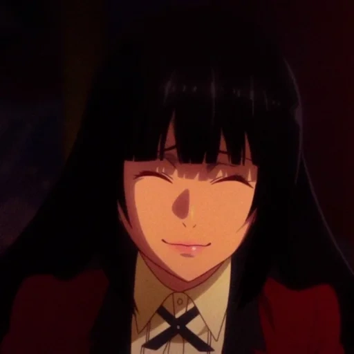 kakegurui, yumeko jabami, jabami yuriko, yumeko kakegurui, animación yumeko jabami