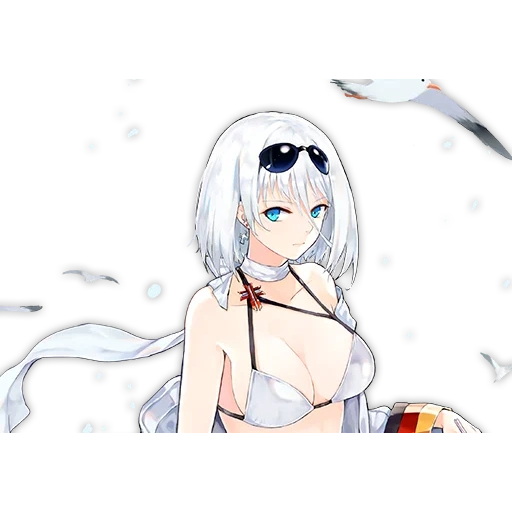 anime, arte de anime, chica anime, chicas de anime, tirpitz azur lane