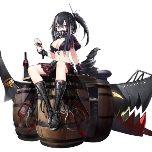 azul lane, anime girl, u 47 azur lane, azur lane u 47, personnages d'anime