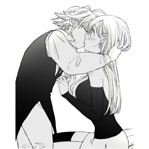 elizabeth meliodas, sette peccati mortali, meliodas elizabeth kiss, sette peccate mortali meliodas elisabetta, sette peccate mortali meliodas elizabeth 18