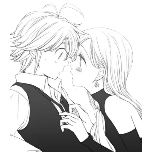 böse meliodas elizabeth, meliodas elizabeth manga, meliodas elizabeth liebe, meliodas elizabeth kiss, sieben sterbliche sünden meliodas elizabeth