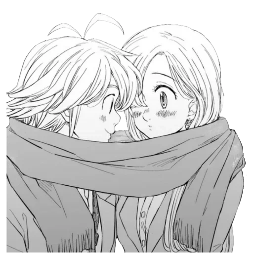 foto, meliodas elizabeth, meliodas elizabeth yuka, meliodas elizabeth manga, sete pecados mortais meliodas elizabeth