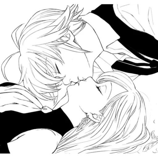 meliodos elizabeth love, meliodos elizabeth kiss, meliodos elizabeth kiss manga, beso meliodos elizabeth anime, siete pecados mortales meliodas elizabeth