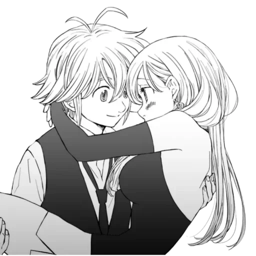 meliodas ap felk, tujuh dosa fana, meliodas elizabeth kiss, manga ciuman meliodas elizabeth, tujuh dosa fana meliodas elizabeth