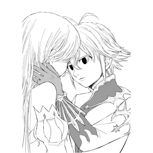 meliodas ap felk, meliodas demon manga, meliodas demon elizabeth, 7 mortal sins meliodas elizabeth, seven mortal sins meliodas elizabeth 18