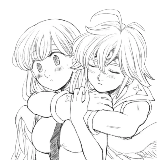 manga anime, meliodas elizabeth, meliodas elizabeth love, meliodas elizabeth hyundai, 7 mortal pins meliodas elizabeth