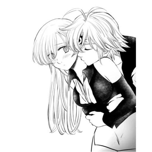 meliodas elizabeth do mal, meliodas elizabeth kiss, 7 pecados mortais meliodas elizabeth, sete pecados mortais meliodas elizabeth, sete pecados mortais meliodas elizabeth 18