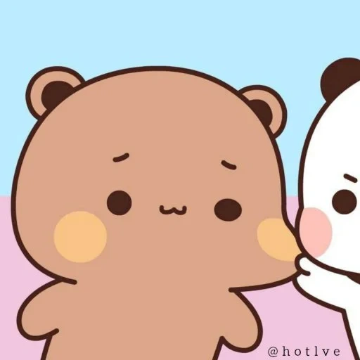 clipart, anime cute, cute drawings, the animals are cute, chibi bear cub