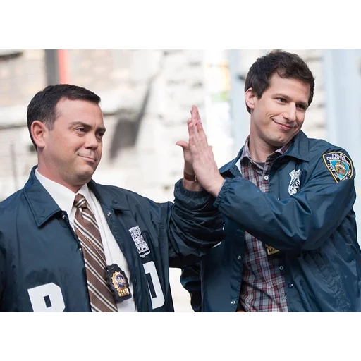 brooklyn 9-9, jake peralta, andy somberg, charles boyle, kate peralta actrice