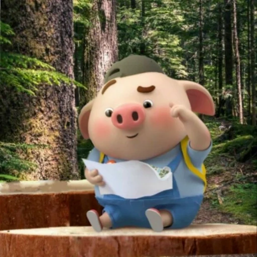 piggy, pig, pigue, little pig, piggy's pig