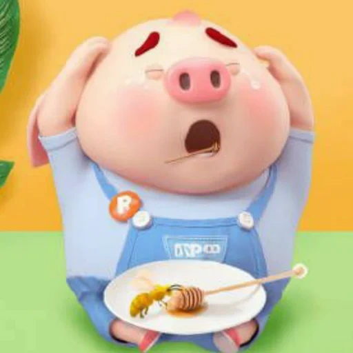 cerdito, cerdo, cerdo 3d, pequeño cerdo, fondo de pantalla