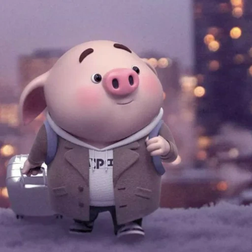 fofo, porco, caxumba, raytheon porco, porco 2021 pig