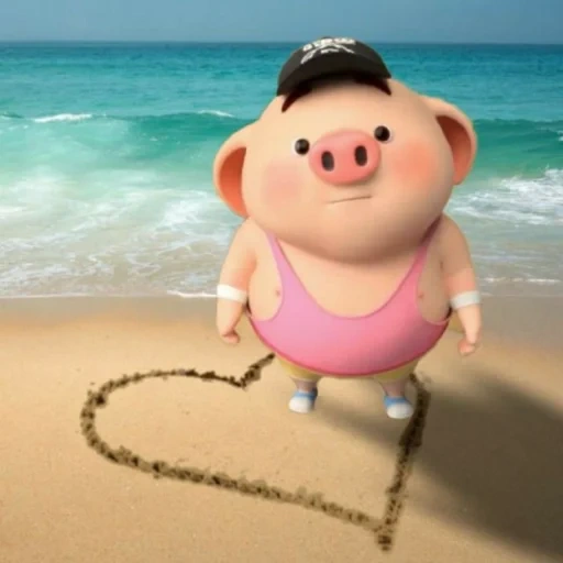 piggy, babi itu manis, babi babi, babi screensaver, telepon sachses dengan babi