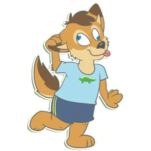 anime, peludo, cartoon fox, tinydeerguy darwin