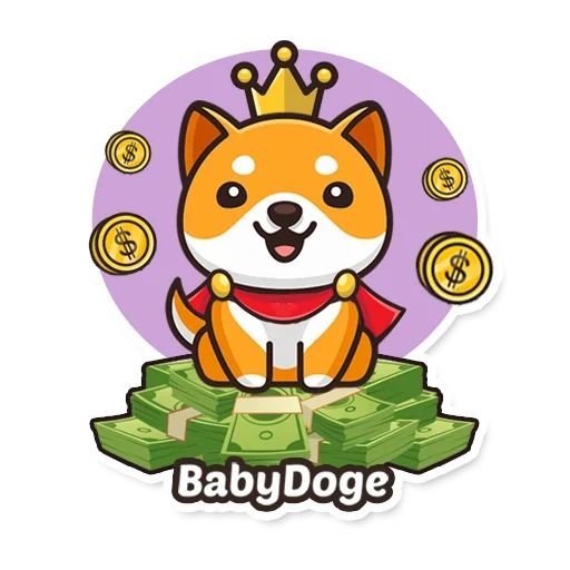 doge, dogecoin, médaillon, bébé dogine, shiba inu coin