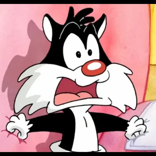 looney tunes cartoons, sylvester looney tunes sad, looney tunes sylvester, la infancia de sylvester lenny tines, cat sylvester baby luni tunz