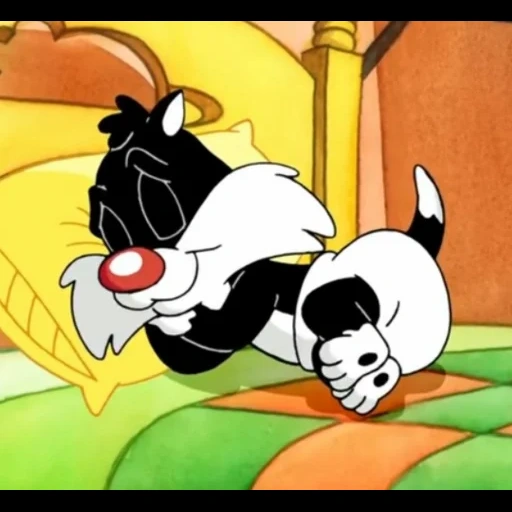 looney tunes, baby luni tunz, bébé luni tunz sylvester, cat sylvester baby luni tunz, bébé luni tunz petit sylvester