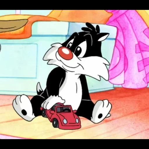 looney tunes, baby luni tunz, baby luni tunz sylvester, serie de animación baby luni tunz, baby luni tunz little sylvester