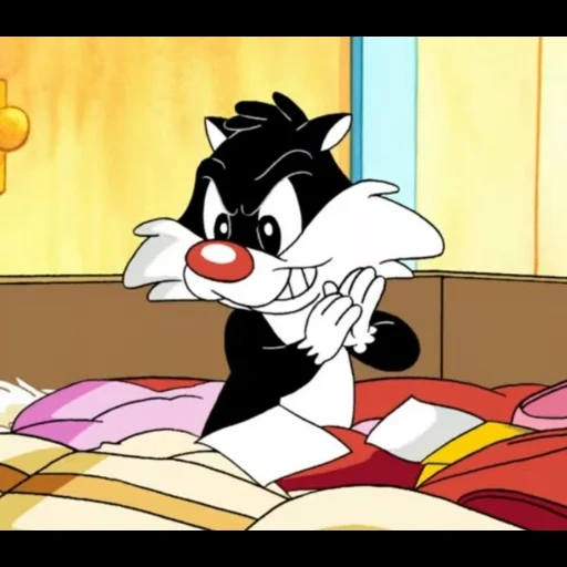 looney tunes, baby luni tunz, baby luni tunz sylvester, cat sylvester baby luni tunz, baby luni tunz kecil sylvester