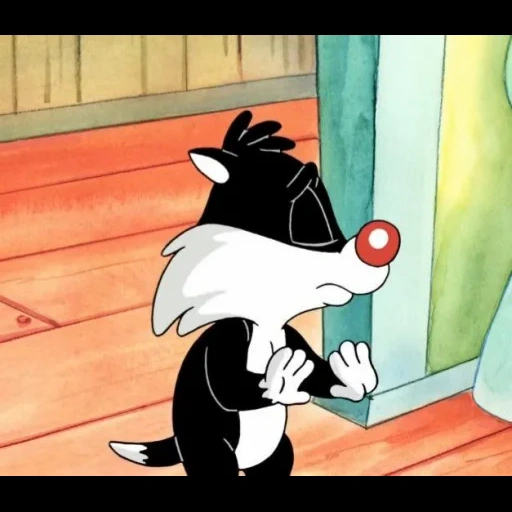 looney tunes, baby luni tunz, baby luni tunz sylvester, gatto sylvester baby luni tunz, baby luni tunz little sylvester