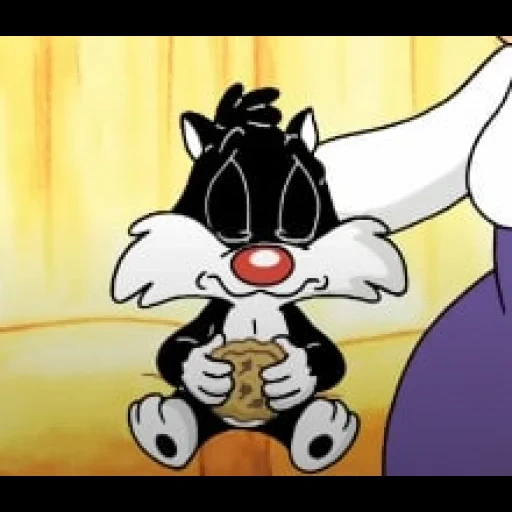 looney tunes, baby luni tunz, baby luni tunz sylvester, die katze sylvester baby luni tunz, baby luni tunz kleine sylvester