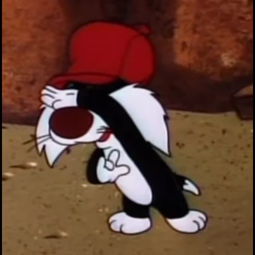 animation, looney tunes, sylvester junior, sylvester luni tunz, sylvia sylvester looney