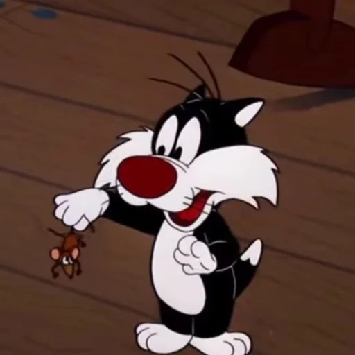 gato, sylvester, looney tunes, sylvester luny things, sylvia sylvester looney