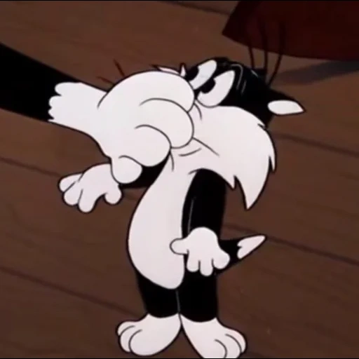 looney tunes, gato sylvester, looney tunes sylvester, sylvester looney saredy cat, cartografía de ajuste looney 1951