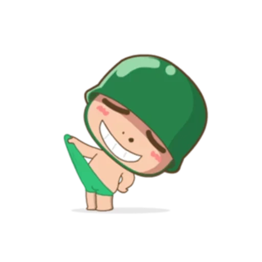 clipart, personnages, soldat watsap