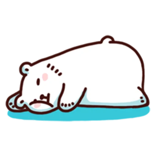 urso, urso, urso polar, o urso é branco, silhueta de urso dormindo
