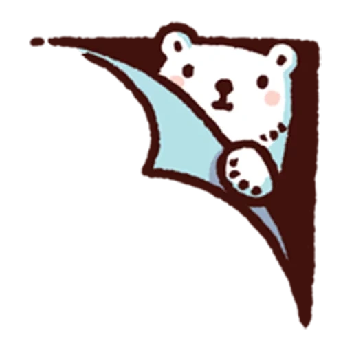 emoji, logotipo de blocktop, ícone do mouse de morcego