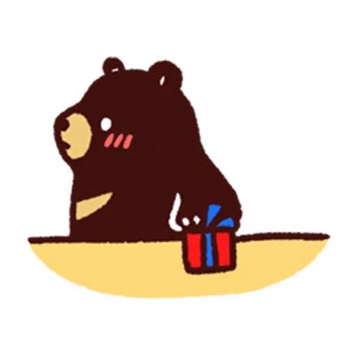 dessin animé, ours ours, ours de dessin animé, cartoon bear honey