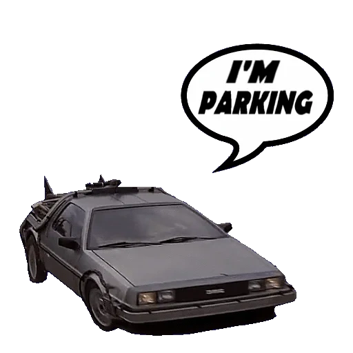 delorian machine, delorean dmc-12, delorian automobile, delorian returns to the future, back to the future sticker