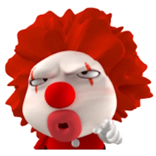 payaso, payaso, máscara de payaso, látex de máscara de payaso