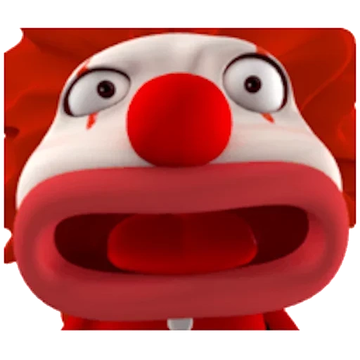 clown, a toy, clown mask