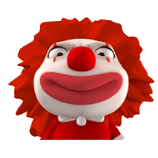 payaso, payaso limpio, máscara de payaso, látex de máscara de payaso