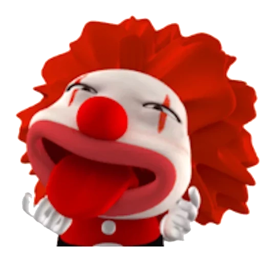 clown, a toy, clown mask