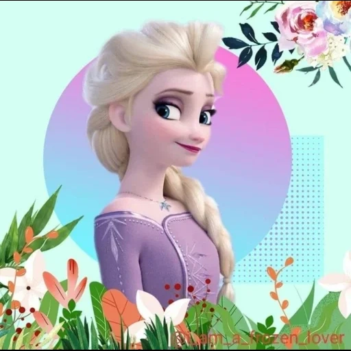 elsa, elsa frozen, frozen 2 anna, elsa frosen, puzzle wulanik elsa dis-pd005