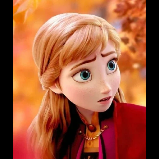 anna frozen, anna frozen 2, anna hati yang dingin, cold heart anna 2, cold elsa anna