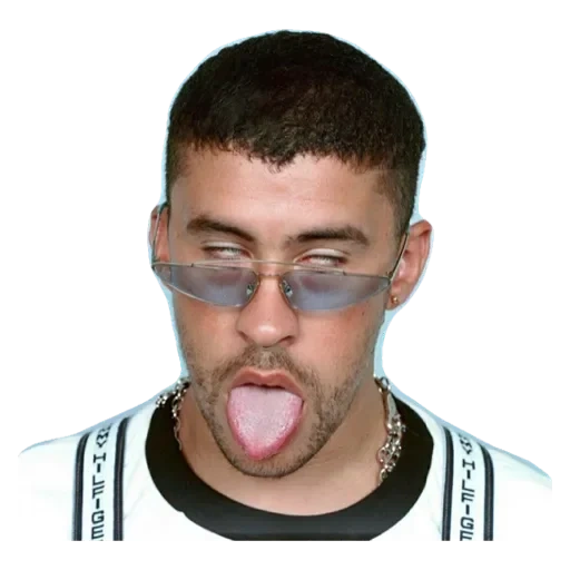 rico, male, bad bunny, bad bunny logo, bad rabbit doesn't wear glasses